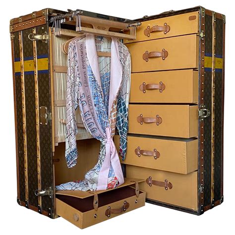 louis vuitton trunks and locks|louis vuitton wardrobe trunk.